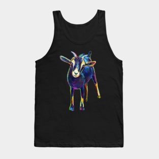 Cute BLACK GOAT Sticker by Robert Phelps Tank Top